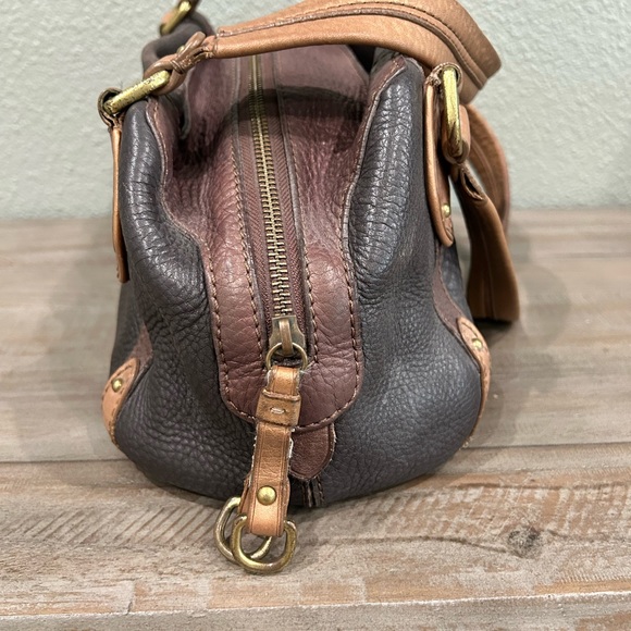 Vintage Authentic Cole Hann Leather Satchel Handbag - Picture 3 of 10